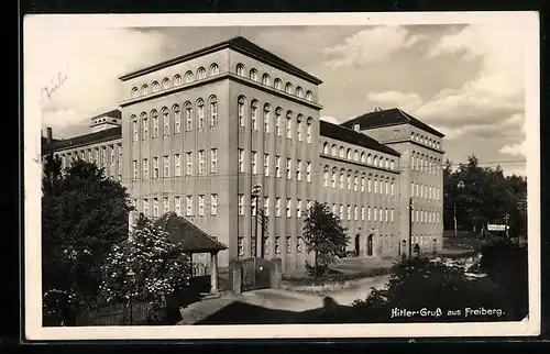 AK Freiberg, Blick auf die Kaserne