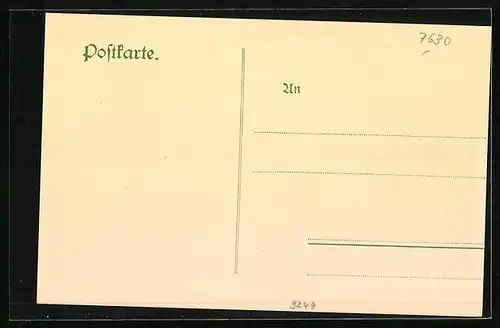 AK Lahr i. B., Schillerstrasse mit katholischer Kirche