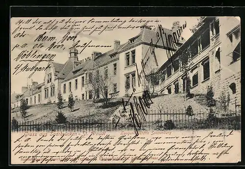 AK Saarbrücken-St. Arnual, Lungenheilstätte Sonnenberg