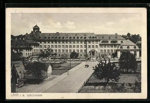AK Lahr i. B., Blick auf das Vorseminar