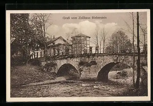 AK Bieberstein, Brücke mit Zollhaus