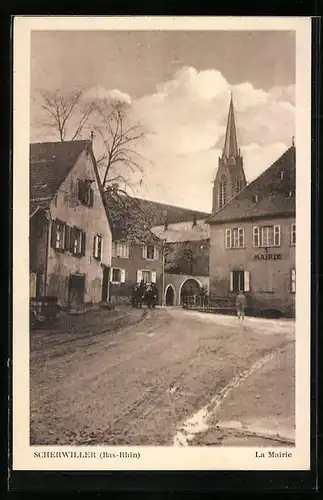 AK Scherwiller, La Mairie