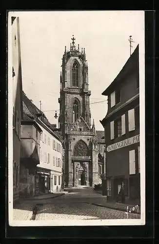 AK Sélestat, L`Eglise Saint Georges, La Cathedrale