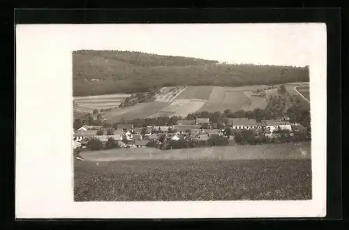 AK Kanice u. Brna, Ortsansicht aus der Vogelschau