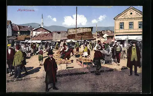 AK Sarajevo, Partie auf dem Markt