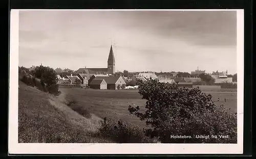AK Holstebro, Udsigt fra Vest