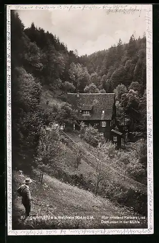 AK Welzheim, Gasthaus Klingenmühle