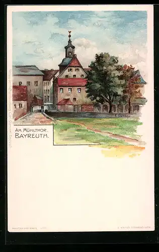 Lithographie Bayreuth, Am Mühlthor