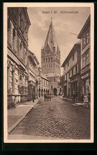 AK Soest, Partie in der Rathausstrasse