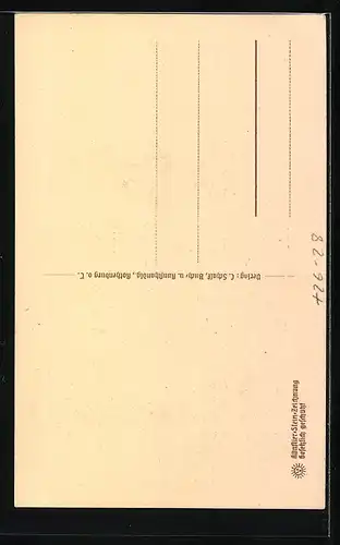 Steindruck-AK Rothenburg o. T., Röderbogen und Markusturm