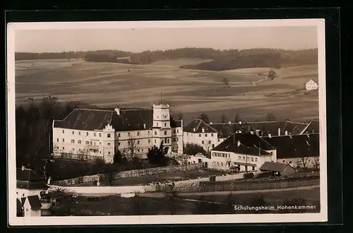 AK Hohenkammer /Obb., Blick zum Schloss Hohenkammer, Schulungsheim