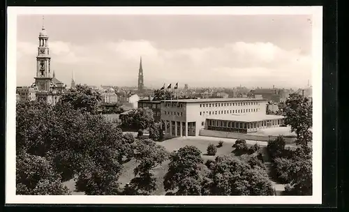 AK Hamburg-Neustadt, Jugendherberge auf dem Stintfang