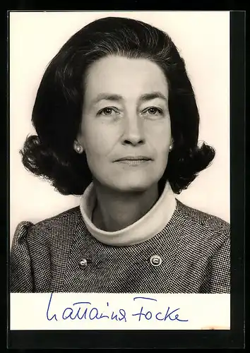 AK Dr. Katharina Focke, Bundesminister für Jugend, Familie und Gesundheit der BRD