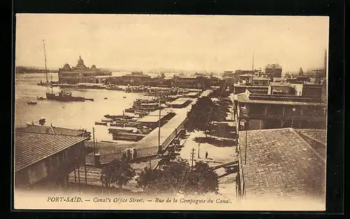 AK Port-Said, Canal`s Office Street