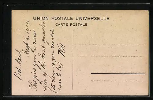 AK Port-Said, Village arabe