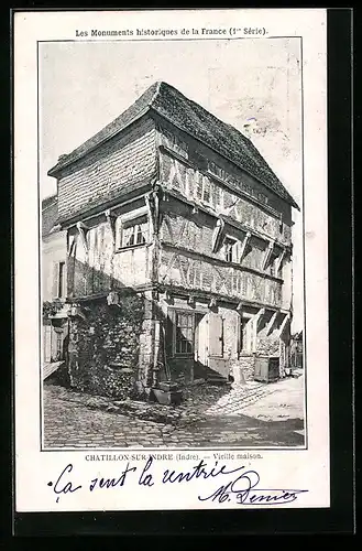 AK Chatillon-sur-Indre, Vieille maison