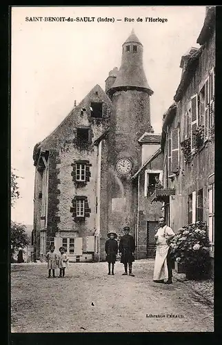 AK Saint-Benoit-du-Sault, Rue de l`Horloge