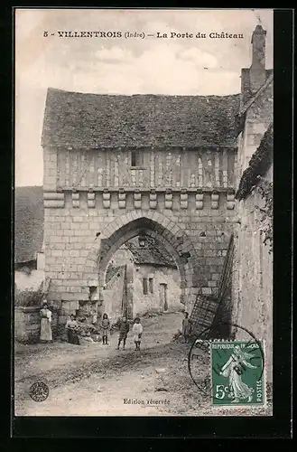 AK Villentrois, le Porte du Chateau