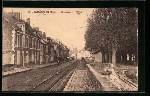 AK Déols, Faubourgs