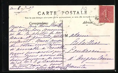 AK Le Blanc, le Moulin