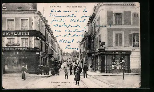 AK Le Blanc, Rue Saint-Honoré