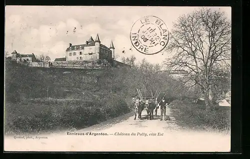 AK Argenton, Chateau du Pally, coté Est