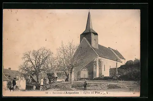 AK Argenton, Église du Pin
