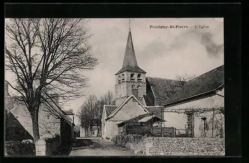 AK Pouligny-St-Pierre, l`Eglise