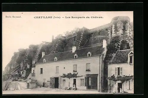 AK Chatillon, les Remparts du Chateau