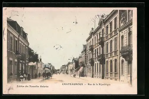 AK Chateauroux, Rue de la Republique