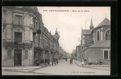 AK Chateauroux, Rue de la Gare