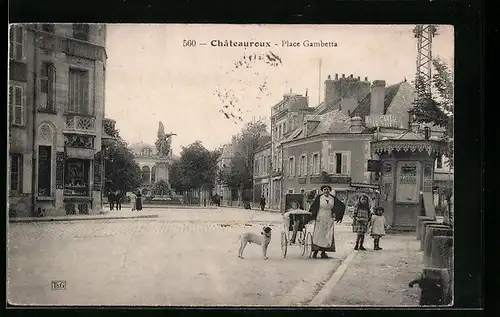 AK Chateauroux, Place Gambetta