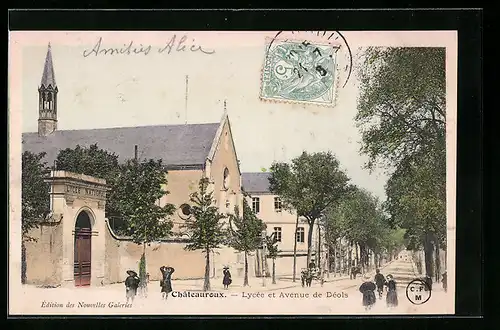 AK Chateauroux, Lycee et Avenue de Deols
