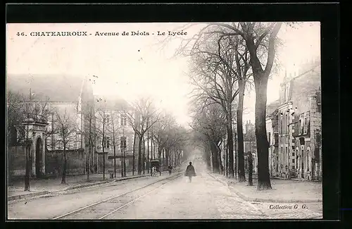 AK Chateauroux, Avenue de Deols, Le Lycee