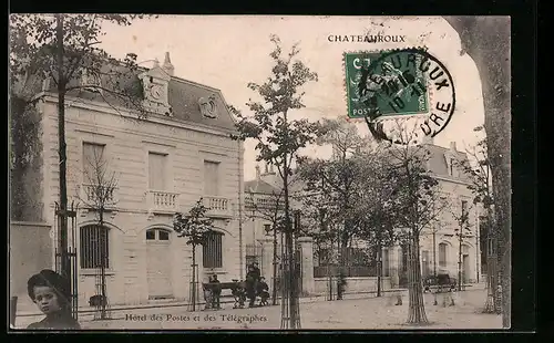 AK Chateauroux, Hotel des Postes et des Telegraphes