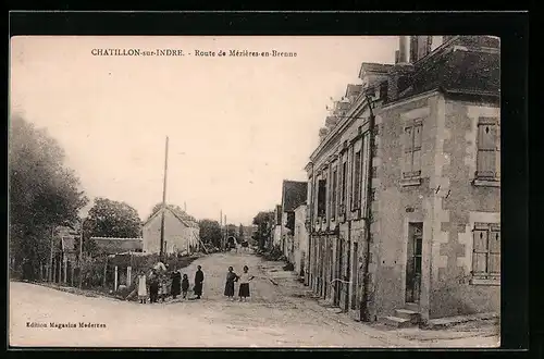 AK Chatillon-sur-Indre, Route de Mezieres-en-Brenne