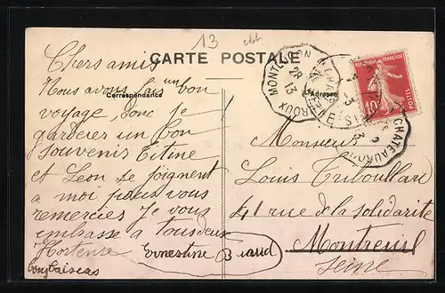 AK Ardentes, Rue de la Gare