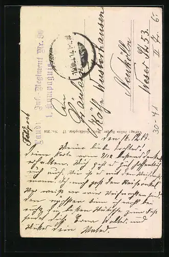 AK Soldat mit einer französischen Fliegerbombe, Munition