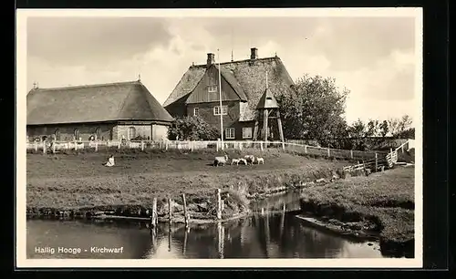 AK Hallig Hooge, Kirchwarf