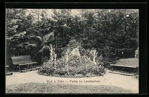 AK Wyk / Föhr, Partie im Lembkehain