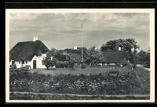 AK Keitum / Sylt, Friesenhäuser