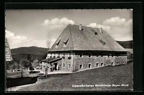 AK Grafenau / Bayer. Wald, Jugendherberge Waldhäuser