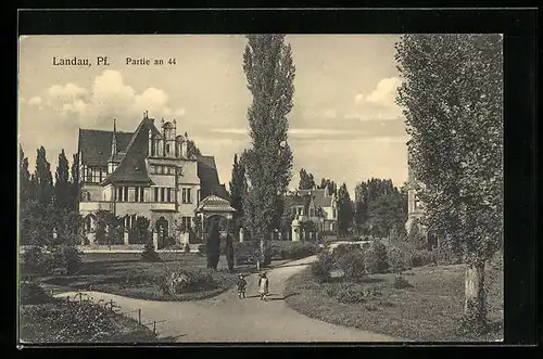 AK Landau / Pfalz, Partie an 44