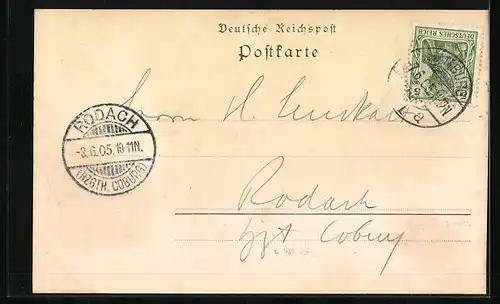 AK Hamburg-Neustadt, Alter Jungfernstieg