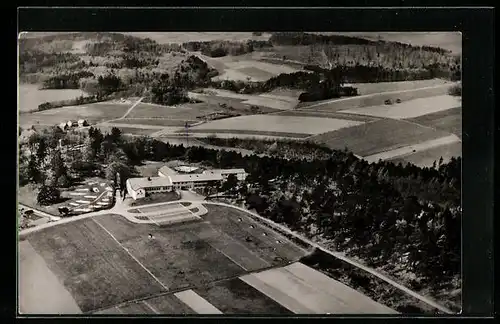 AK Gladenbach / Hessen, Totalansicht, Luftbild