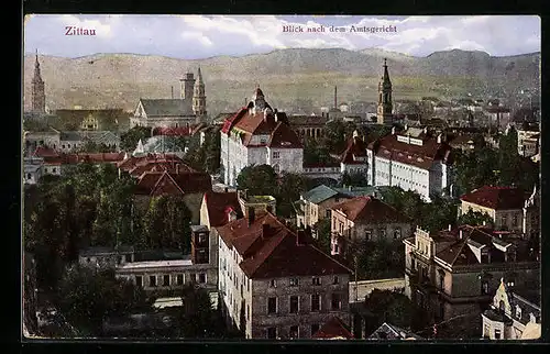 AK Zittau, Blick nach dem Amtsgericht