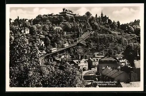 AK Dresden-Loschwitz, Weisser Hirsch
