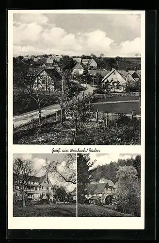 AK Weisbach i. Baden, Gasthaus Jägerheim