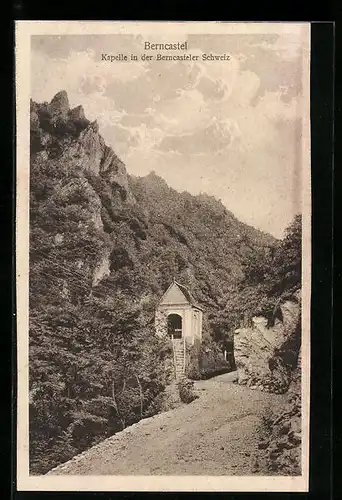 AK Berncastel, Kapelle in der Berncasteler Schweiz