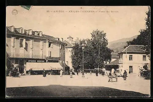 AK Ax-Les-Thermes, Place du Breilh